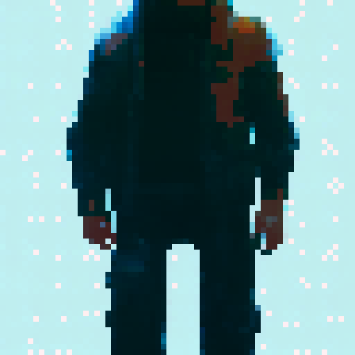 add face to the character, 49 years old man, gray and black hair