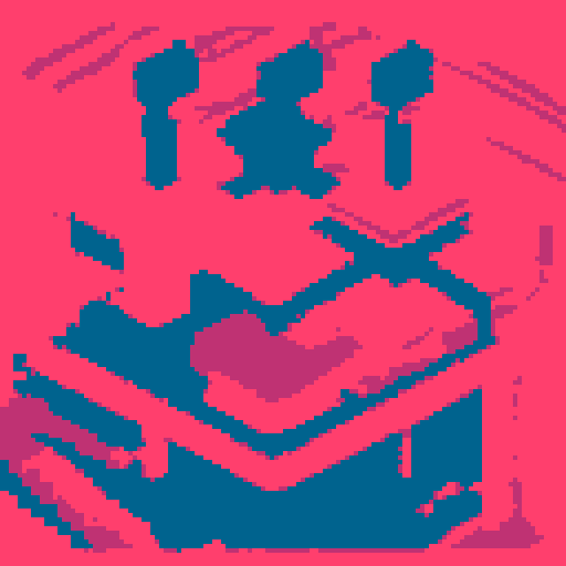 Make a pixel version of the logo