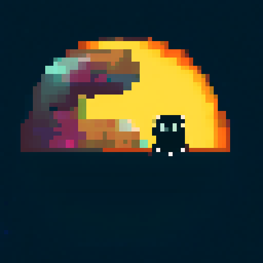 black cat with orange eyes, wandering through galaxies and space, surrounded by planets and comets