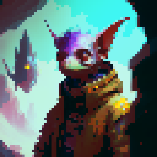 bold, fierce, yet slightly adorable goblin