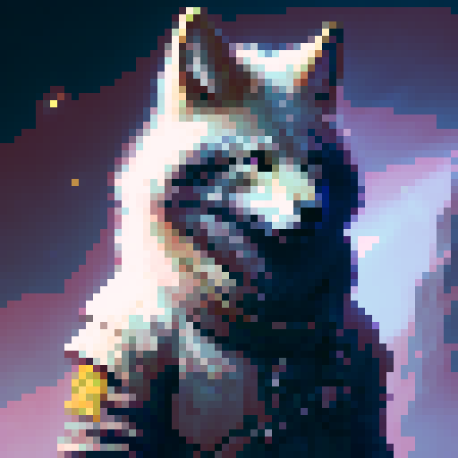 Fierce Wolf Game Sprite