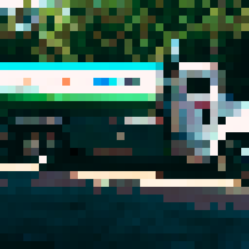 Fuel delivery truck with industrial background and vibrant colors, gears, cogs, pipes, valves.