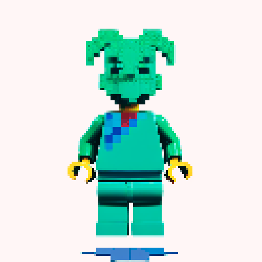 lego pixel, vibrant colors, blocky shapes, small plastic bricks, isometric perspective, retro video game, low resolution, 8-bit graphics, sharp edges, square grid, limited color palette, nostalgic feel, brick-built characters, iconic lego logo, digital recreation, detailed textures, crisp lines, simplified forms, nostalgic gaming vibes