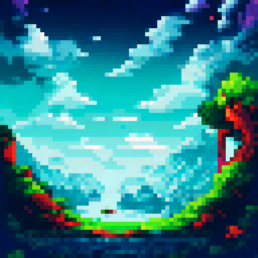 landscape night stars