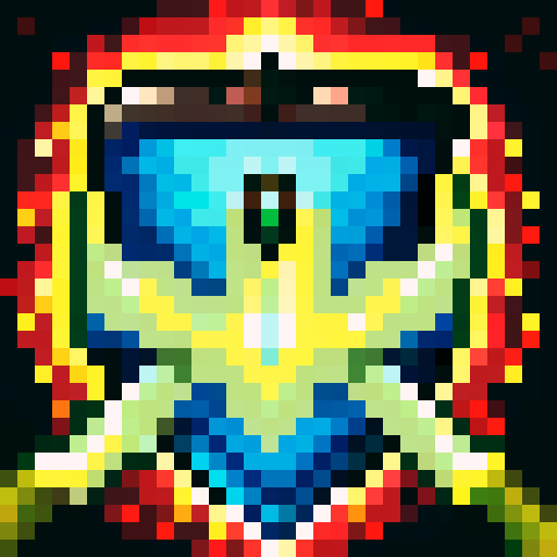 Sword icon on black background