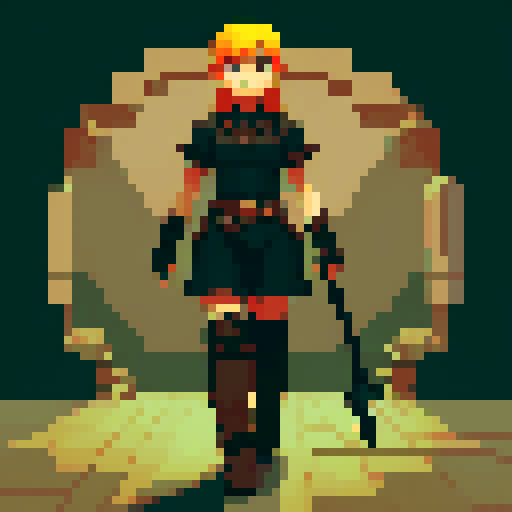 the main character for a top down fantasy rpg game. dark and bleak. apocalypse.