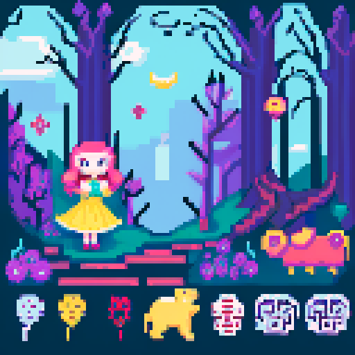 whimsical witchy motifs