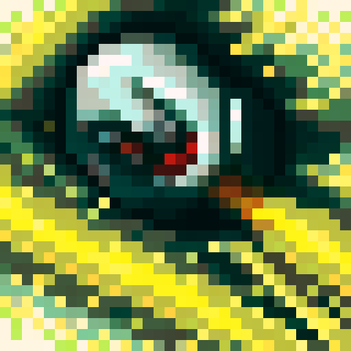 Realistic white rapper with golden teeth