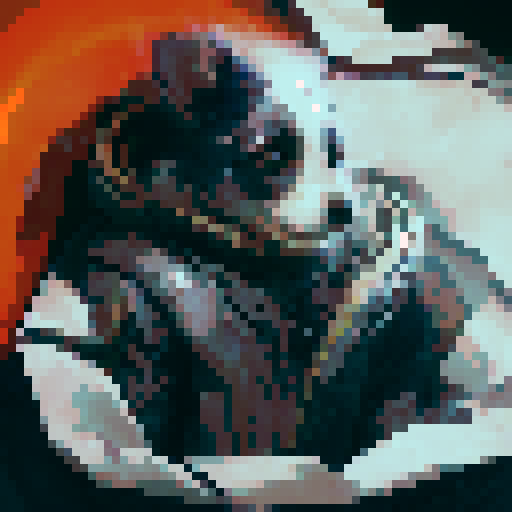 A spiderman version of the dog