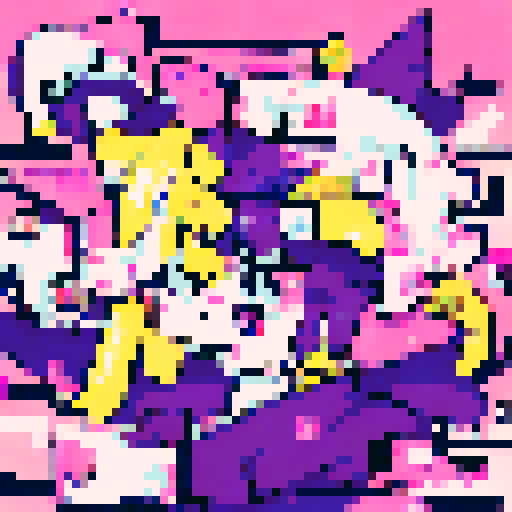 Sailormoon in front of her computer, 80's 90's style aesthetic