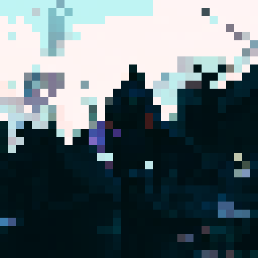 royal space force the wings of honnêamise soldier walking towards war torn city with a panzer faust on his back and a rifle in his hand. A Squad Mate of his is looking towards him in background, he has a cape on and a hood carries a sniper rifle. City has snow on it. Colorful but not to bright of colors. 