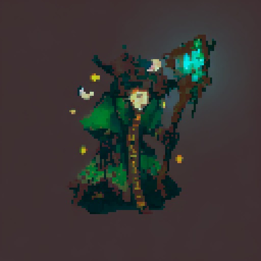 mage, green mage, character icon