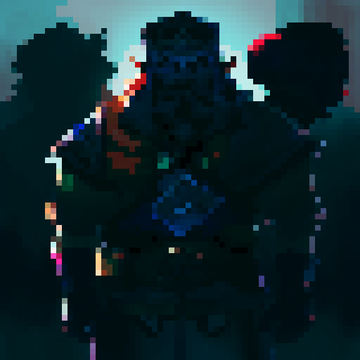 three men, king and his retinue, crown, light at the kind, dark place, king with sword, cant see eyes, eyes darken