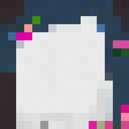 Tiny Disney princesses gather around a glittering glass slipper in a lush garden of roses and lilies, as a mischievous bluebird perches on the heel, in a 16x16 pixel portrait style.