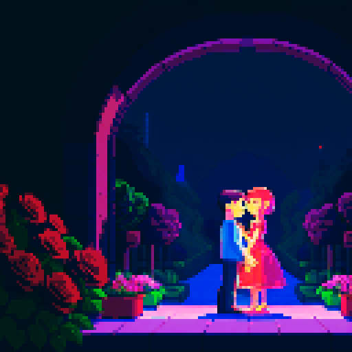 On a summer night, a boy brought three billion roses and love to a girl.