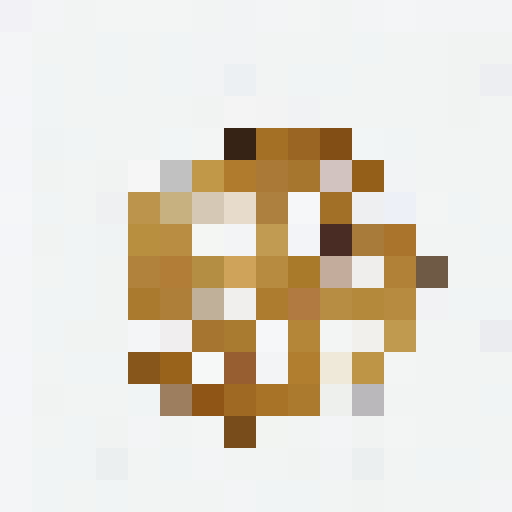 Gear, clock face, metal, shiny, intricate, gears interlocking, timepiece, gears rotating, 16x16 pixels, pixel art, game icon, close up, portrait, mechanical, time ticking