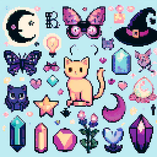 witchy motifs whimsical