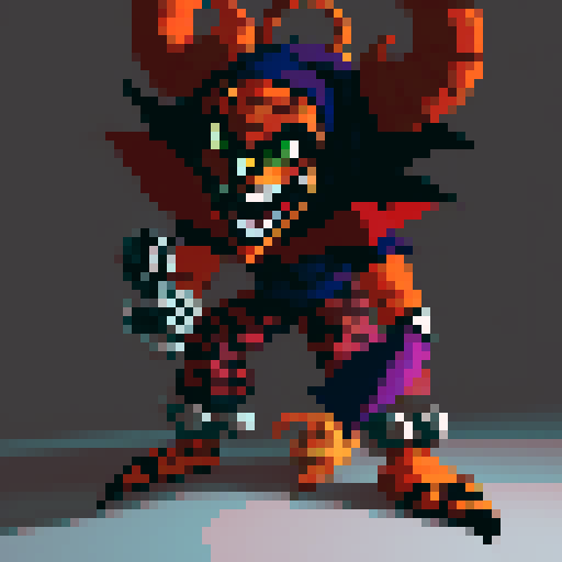 evil jester puppet, dark and twisted, vividly colored, with a mischievous grin, in a mystical, gothic castle