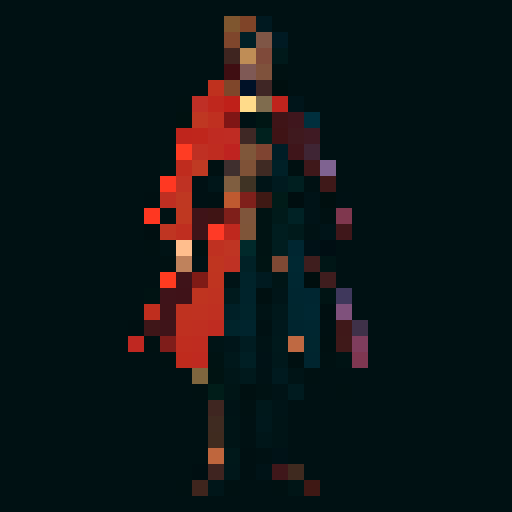 boy in red cloak