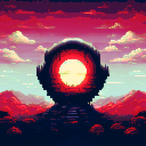 An eye with a tear drop