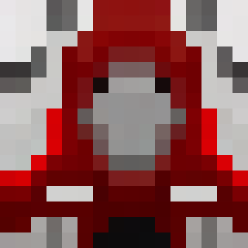 Shimmering ruby, reflecting light with facets of red, captured in a game icon style with a 16x16 pixel art close up portrait