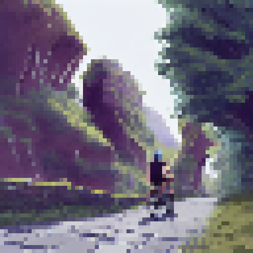 lizard pixel on bike