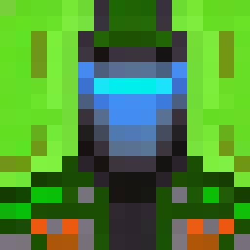 otherworldly avatar with glowing eyes, metallic armor, and flowing tendrils of neon energy surrounding their ethereal form