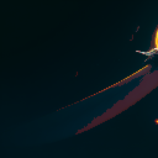 angelic bow pixel art with no background