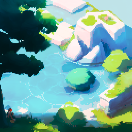 Remove the tree in front left and replace it with scenery