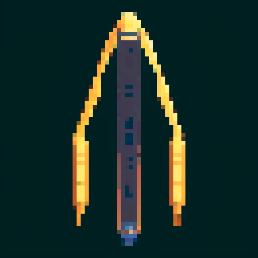 a transparent pure 2d sprite for a space game. It needs to look like the top view of a simple spaceship all by itself with the background transparent ,style of the 80s. The spaceship should not have any shadows.