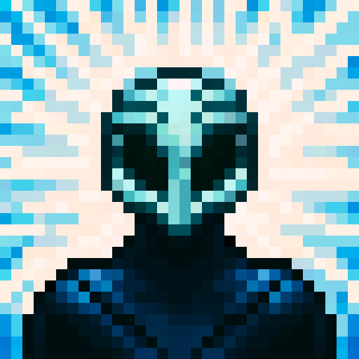 helmets in game icon style, 32x32 pixel art, vibrant sRGB palette, skillfully crafted, close up view, captivating portrait