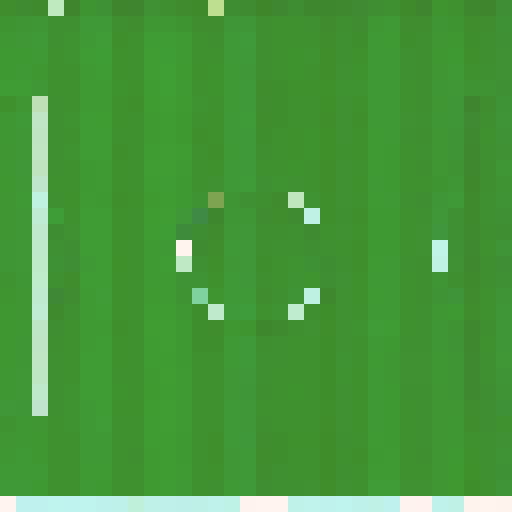 2D Pixelart football pitch