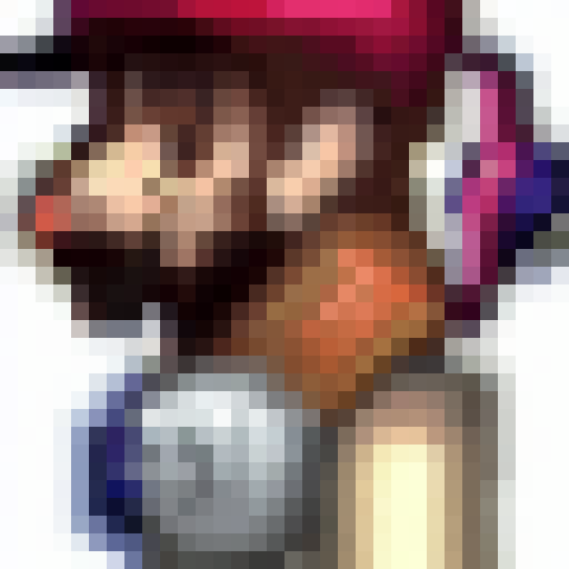 Viking, full body, side view, SNES, Super Mario World style