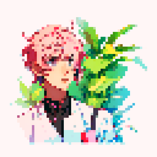 happy male nurse with short hair