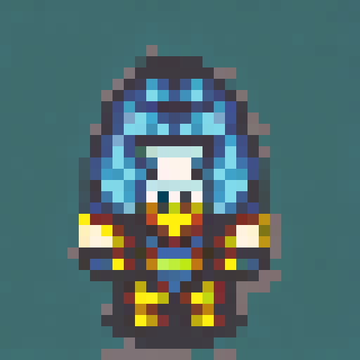 Skeleton character, black and gray colors