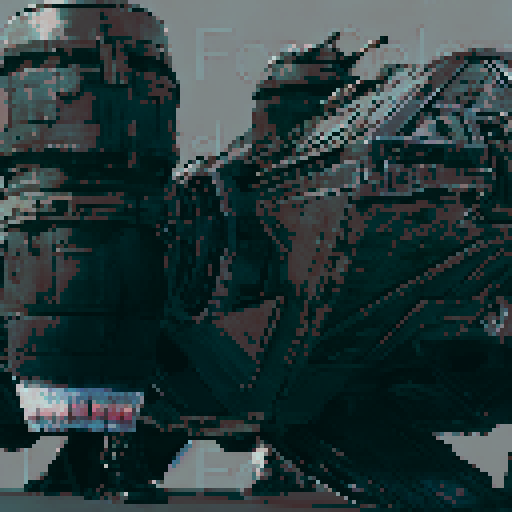 pixel art silver spaceship