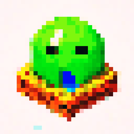 A tile for a slime biome