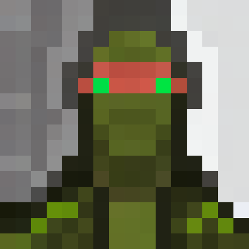 tree, game icon, 16x16, pixel art, close up, portrait, vibrant green leaves, intricate bark texture, branches reaching skyward, detailed shading