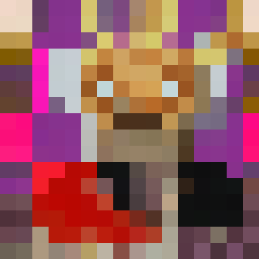 A quirky, cartoonish portrait of a wide-eyed animal, rendered in crisp, clean pixel art with a 16x16 resolution, suitable for use as a game icon.