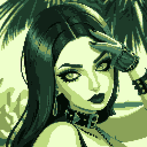 curvy, busty goth girl , whole head portrait, black hair, purple eyeshadow, red lipstick, wearing bikini, studded collar, glamour shot, vibrant srgb colors, edgy aesthetic