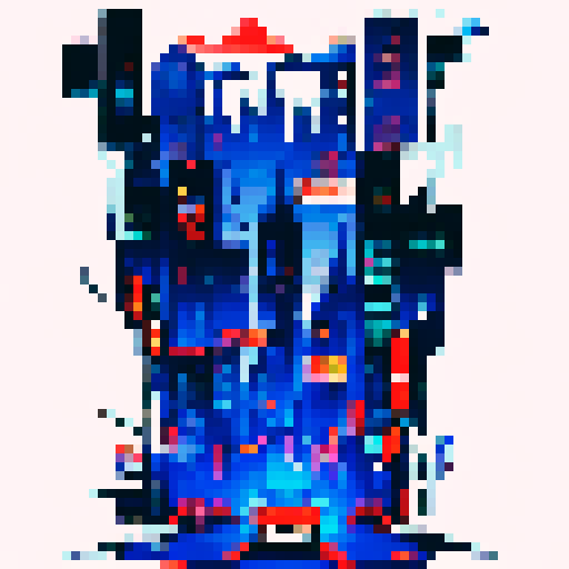 Slick gangster, cigar in mouth, strolls through neon-lit city streets surrounded by towering skyscrapers, vintage cars, and flickering streetlights amidst a bustling urban landscape