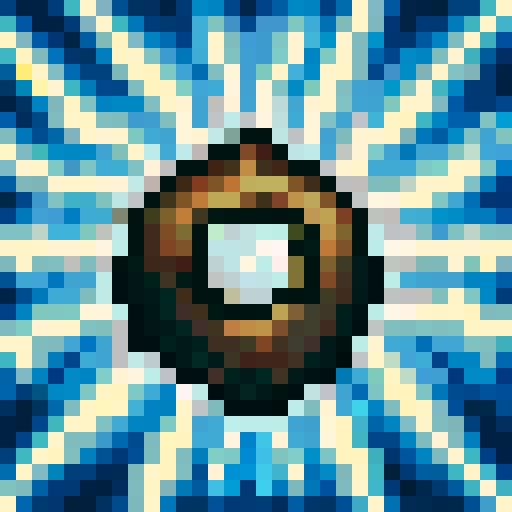 "Create a skillful close-up portrait of dirt texture with a game icon style using 32x32 pixel art and sRGB color palette, featuring a rugged, gritty appearance with coarse particles and earthy tones."