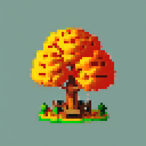 Autumn Tree house