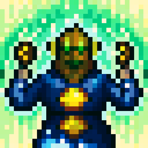 Create a 32x32 pixel game icon featuring a mage's spell, rendered in skill art style, with a close-up portrait of the mage casting a spell in vibrant sRGB colors.
