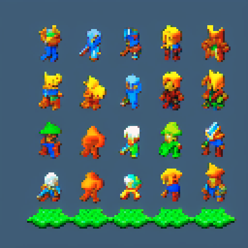 Please create me a 16-bit pixel Hero battle sprite from a JRPG that is 32x32