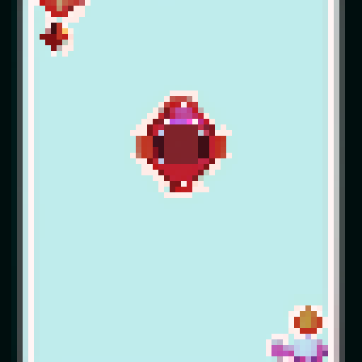 I need the card/borders to remain the same dimensions. I need the diamond suit to become an amethyst suit/theme to include relevant colors. in the middle, I would like there to be a water element inspired wizard summoning a protective aura around him. use an array of amethyst gemstone inspired colors to shade and create the card art. I would like the card to remain with the provided white background.  