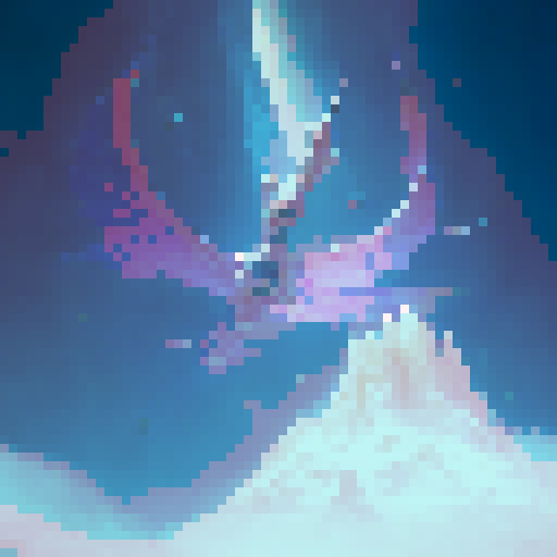 "Magical, surreal, and whimsical" 

        A floating, rainbow-colored castle, guarded by winged unicorns, hovers over a misty, enchanted forest, filled with glowing mushrooms and sparkling dragonflies.