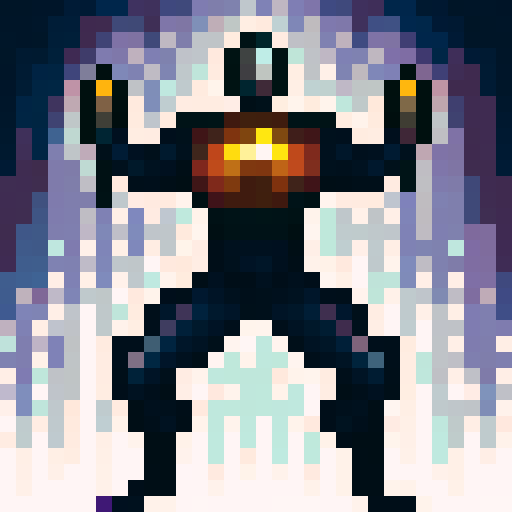 medieval knight in fighting stance facing to the right, whole body visible, feet touching bottom of frame