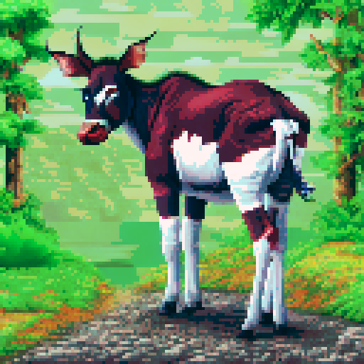 okapi looking in the camera, white background