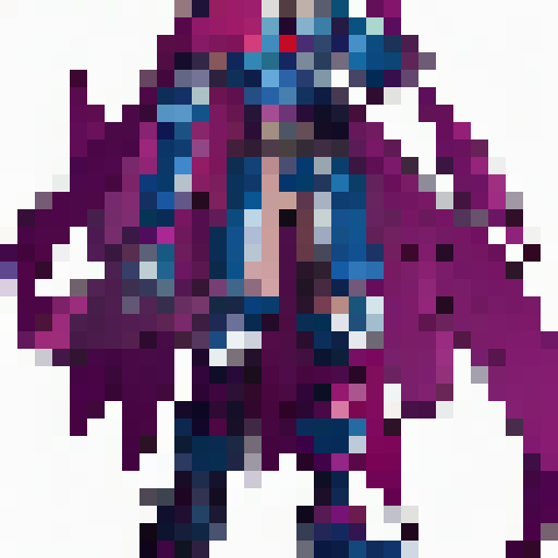 A full body portrait of a futuristic knight